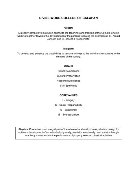 calapan hymn lyrics|VMGC, HYMN, PE of Divine Word College of Calapan .